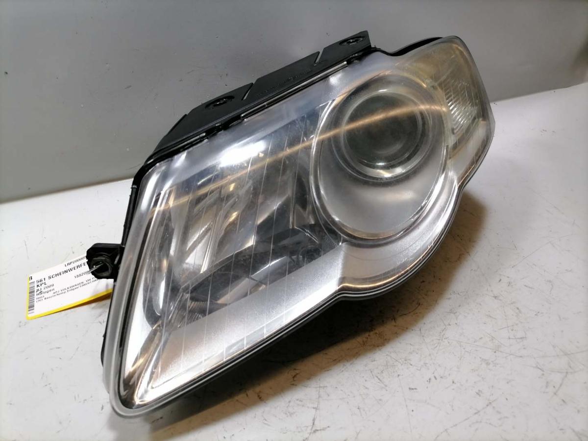 VW Passat 3C original Scheinwerfer vorn links Halogen Bj.2009